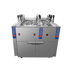 In-Smart Profession Automatic Noodle Cooker 9 Baskets Pasta Spaghetti Commercial Intelligent Electric Stainless Steel Equipment