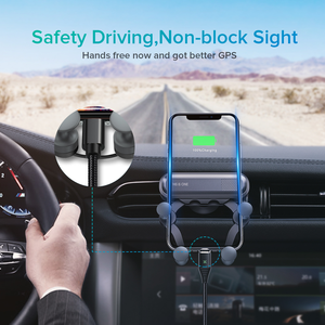 Gravity <strong>Car</strong> <strong>Holder</strong> for Phone in <strong>Car</strong> Air Vent Clip Mount No Magnetic Mobile Phone <strong>Holder</strong> GPS Stand for <strong>iPhone</strong> for Samsung - Product Image 5