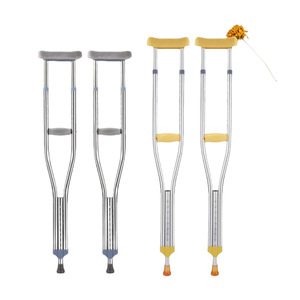 Muletas Médicas Ajustables en Altura, Antideslizantes y Ligeras, Ayuda para Caminar para Personas Mayores y Discapacitadas - Product Image 5