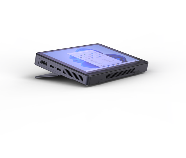 Zkmagic Mini PC Tablet Battery Inside Windows Tablet PC HDMI2.1 All-In-One-PC Intel N100 7 Inch Tablet 16GB RAM