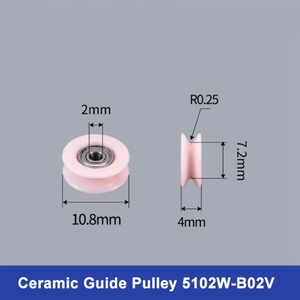 Roues de guidage entièrement céramiques Sen Guang 60*12.5mm pour tréfilage, longue durée de vie, certifiées ISO9001:2008, OEM disponible, garantie 1 an - Product Image 3
