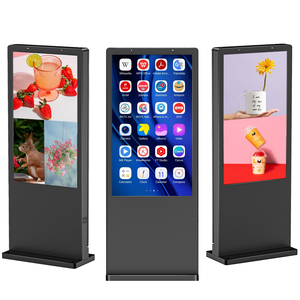 Pantalla LCD para Publicidad Exterior <span class=keywords><strong>de</strong></span> 2500 Nits, Resistente al Agua IP65, <span class=keywords><strong>de</strong></span> 43, 55 y 65 Pulgadas, Tipo Tótem para Escaparates - Product Image 1