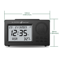 Horloge de table numérique Azan avec multi-son Athan Date semaine température FAJR heure de prière rappel produit musulman FAJ-106