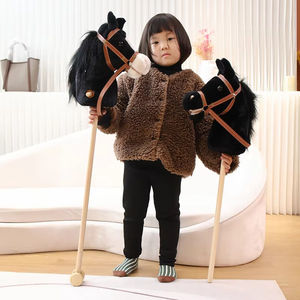 Factory Sale Plush <strong>Stick</strong> <strong>Horse</strong> Head Doll <strong>Stick</strong> With Music Manufacturer Plush Animal Hobby <strong>Stick</strong> <strong>Horse</strong> for Kids - Product Image 1