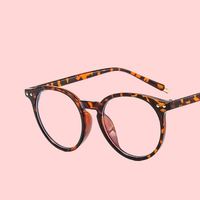 Lunettes de vue rondes rétro artistiques pour femmes, monture complète anti-lumière bleue, monture circulaire