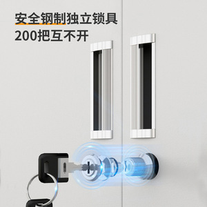 Fentama Steel Storage Lockers 8 Floors With <b>Lock</b> Office Use - Product Image 4
