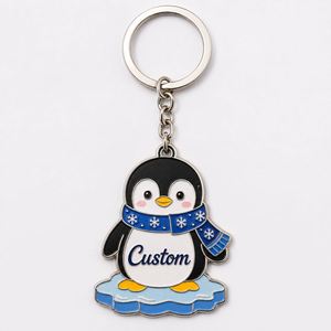 Llaveros de Pingüino Personalizados al por Mayor de Alta Calidad, Diseño de Animales Antárticos, Recuerdo de Viaje Polar - Product Image 3