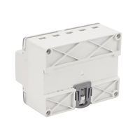 Compteur d'énergie électronique actif pour 400 consommation d'énergie triphasé quatre fils Rail DIN 50Hz 3*220V/380V