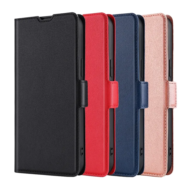 Business TPU PU leather wallet side magnetic buckle mobile phone bag for ZTE axon 30 40 Pro ultra blade V40 A72 A52 phone case
