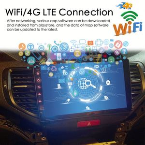 8GB+128GB AI Voice Wireless CarPlay Car Radio for Honda Accord 8 2008-2012 GPS Navigation Android 13 DSP Multimedia Video <b>Player</b> - Product Image 2