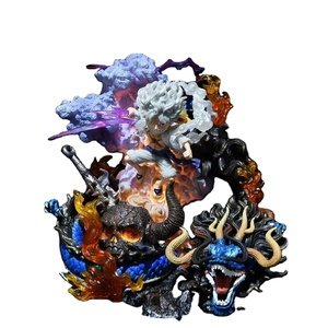 <span class=keywords><strong>Figura</strong></span> de Acción de One Piece, Nika Luffy Vs Beast Form <span class=keywords><strong>Kaido</strong></span> Dragons, con Luz LED, <span class=keywords><strong>Figura</strong></span> de Anime de Alta Calidad, Modelo de Estatua - Product Image 1