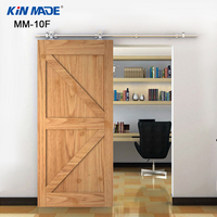 Quincaillerie en acier inoxydable pour porte en bois simple fermeture douce rouleaux amortisseurs de porte coulissante