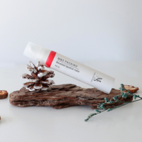 Tube souple en PE blanc de 7 ml avec sérigraphie pour baume à lèvres, rouge à lèvres, gloss, emballage de soins de la peau, avec bouchon à vis