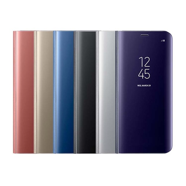For Samsung Galaxy A13 A23 A33 A43 A53 A63 A73 A83 A93 Mirror Clear View Cover Flip Case Mirror Leather Smart Sleep Phone Case