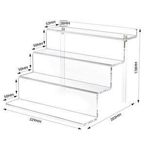 ชั้นวางโชว์น้ำหอมอะคริลิคใส - Product Image 5
