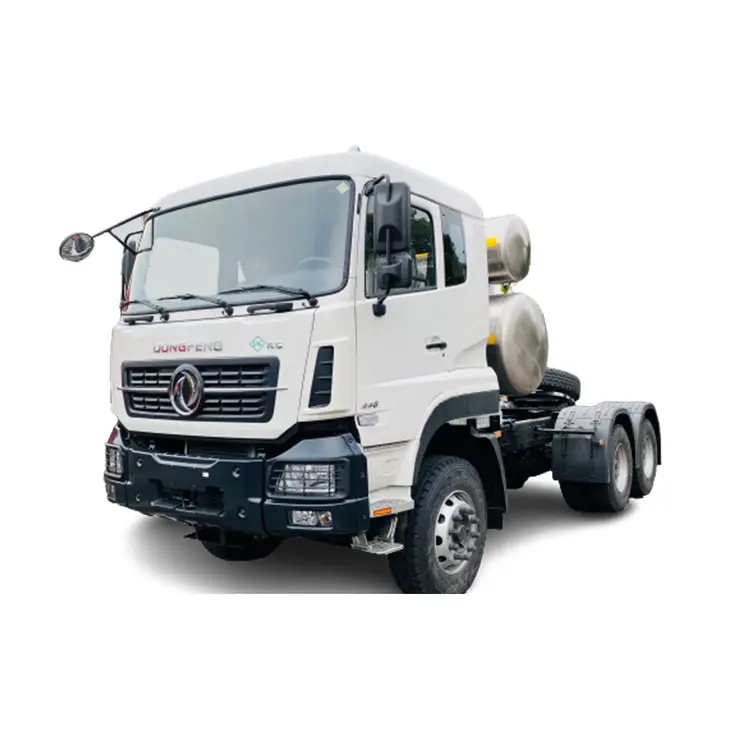 Nuevo Dongfeng 2024 lanzado 440hp LNG fuerte potencia 6x4 Euro 5 10 camión tractor de ruedas nuevo camión tractor a la venta