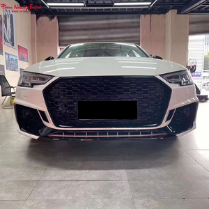 Kits de pare-chocs avant pour <span class=keywords><strong>Audi</strong></span> A4 <span class=keywords><strong>S4</strong></span>, matériau PP, style RS4, kits de carrosserie avec calandre noire pour <span class=keywords><strong>Audi</strong></span> A4 <span class=keywords><strong>S4</strong></span> B9 2017 2018 2019 <span class=keywords><strong>2020</strong></span> - Product Image 5