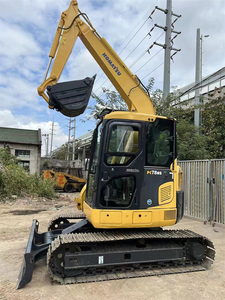 Second hand Komatsu PC78 Small Excavator <b>for</b> <b>Sale</b> 7.8 Ton Operating <b>Weight</b> Featuring Core Engine Motor Pump PLC Gearbox Bearing - Product Image 2