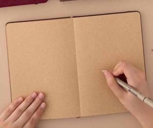 Tùy chỉnh <span class=keywords><strong>A5</strong></span> Linen Tạp Chí nhiệt ràng buộc cá nhân máy tính xách tay da cho sinh viên kinh doanh khuyến mại máy tính xách tay biểu tượng tùy chỉnh - Product Image 5