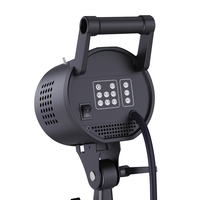 Éclairage LED COB 200W pour studio photo, lumières d'enregistrement vidéo à intensité variable avec télécommande pour portraits et interviews