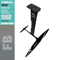 GY-AXIS 2025 Nouvelle aile hydrofoil FIREBALL 1070 ULTRA en fibre de carbone haute performance, ultra-légère, pour virages serrés, performance de carving, agilité