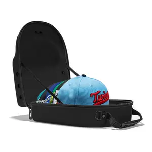 Scatole portaoggetti per berretti portatili da Baseball personalizzate, borsa da viaggio per il trasporto di berretti in EVA