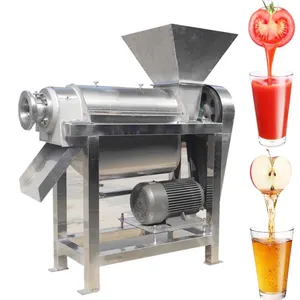 Apple Watermelon Lemon Juice Making Machine Screw Juice Making Machine Orange Extractor Machine