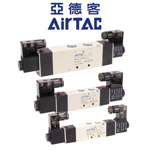 Airtac โซลินอยด์วาล์ว5/<span class=keywords><strong>3</strong></span>ทาง DC12V PT1 4V230C-08/4 "ประเภทนักบินภายในควบคุมไฟฟ้าคู่ระหว่างปิด - Product Image 5