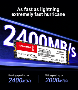 SSD M.2 NVMe GreatWall 256GB 2280 PCIe Gen3.0x4 para Uso em Laptop e Servidor com Carcaça Metálica Direto da Fábrica - Product Image 6