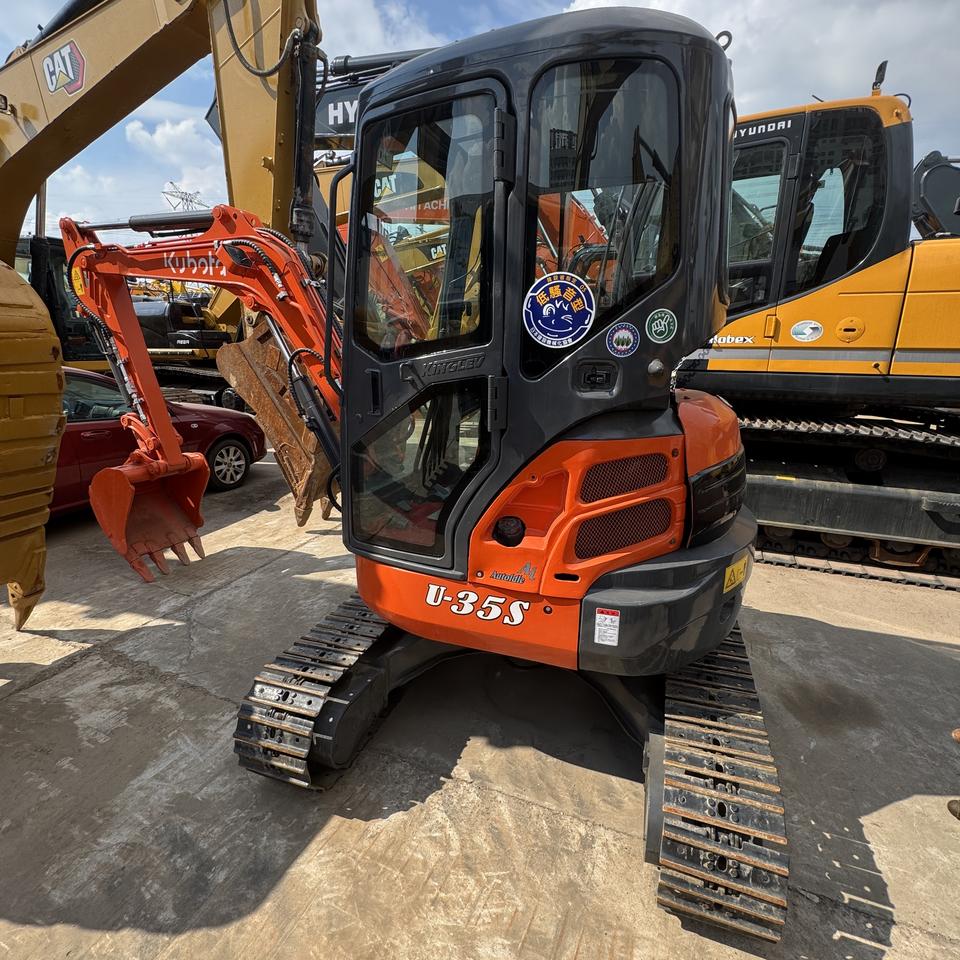 Hot Sale Used 3ton Japan for Kubota U35S Crawler Excavator Mini ...