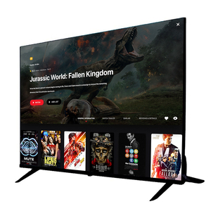 TV LED Smart Android 4K Personalizzabile OEM da <span class=keywords><strong>24</strong></span> Pollici, Disponibile in <span class=keywords><strong>24</strong></span>, 26, 32, 40, 43, 50, 55, 60, 65, 75, 85, 100, 110 Pollici - Product Image 1