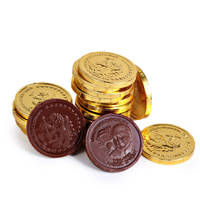 Envoltorio de Chocolate Personalizado con Moneda de Oro, Papel de Aluminio, Paquete de Chocolate en Oferta