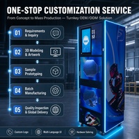 Easyfun Nouvelle Conception Distributeur Automatique de Nettoyage de Casques en Libre-Service avec Stérilisation UVC et Déshumidification