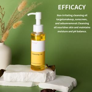 Etiqueta privada Vegano <span class=keywords><strong>Coreano</strong></span> Cuidado de la cara <span class=keywords><strong>Aceite</strong></span> de semilla de jojoba <span class=keywords><strong>Aceite</strong></span> de semilla de girasol Vitamina E <span class=keywords><strong>Aceite</strong></span> de limpieza de luz facial nutritiva - Product Image 4