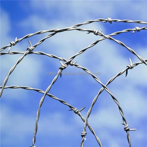 Piquets de clôture en fil <span class=keywords><strong>barbelé</strong></span> haute résistance de 500 mètres - Product Image 2