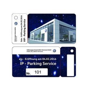 Hot bán bán buôn có thể in PVC Combo Snap Off thẻ máy in phun Thẻ tag chìa khóa có thể tháo rời Combo Thẻ - Product Image 1