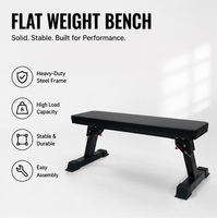 Banc de musculation pliable en acier robuste pour haltères, idéal pour la maison, la salle de sport et l'entraînement de force commercial