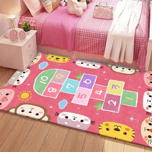 Tùy Chỉnh In Trang Trí Nội Thất Khu Vực Thảm Thảm Sàn <span class=keywords><strong>Mat</strong></span> Cho Phòng Khách In Nylon Mềm Phòng Khách Fluffy Thảm - Product Image 2