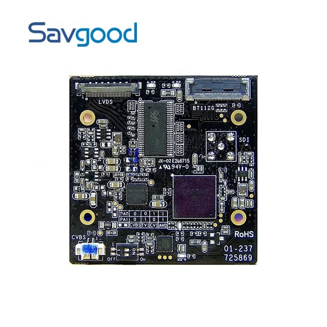 Encoding Tail Board Convert BT1120 LVDS to CVBS Video Signal for Savgood Visible Thermal Camera Module Low Latency SG-TB02-CVBS