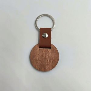 Porte-clés en bois Shabelle personnalisé comme un petit cadeau, peut être gravé au laser - Product Image 3