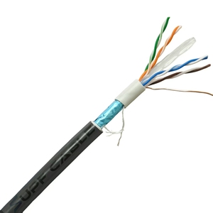 สายเคเบิล <span class=keywords><strong>Cat6</strong></span> แบบ UTP สำหรับใช้งานกลางแจ้ง หุ้มด้วยวัสดุ PCV+PE  ปรับความยาวได้ ได้รับการรับรองมาตรฐาน CE ป้องกันด้วยอลูมิเนียมฟอยล์ สำหรับการส่งข้อมูลความเร็วสูง ใช้สาย CCA - Product Image 2