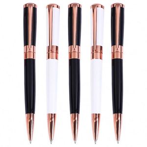 High Quality Custom Logo Fat Body Metal Business Ballpoint Signature <b>Pen</b> Premium Features Gift for Business and School Supplies - Product Image 1