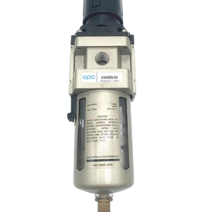 G1/8, G1/4, G3/8, G1/2, G3/4, G1. AW2000, AW3000, AW4000, AW5000. Régulateur pneumatique. Régulateur de filtre à air en plastique série QPC - Product Image 1