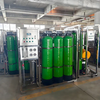 Système d'équipement de traitement de l'eau purifiée industrielle RP 3000L/H, installation de purification de l'eau par déminéralisation à lit mixte