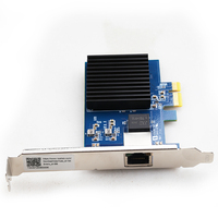 Tarjeta de red Ethernet 10G 1 puerto PCIe4.0-1X 10G RJ45 tarjeta Lan para Realtek8127(PXE) velocidades de red multigigabit soporte CE FCC
