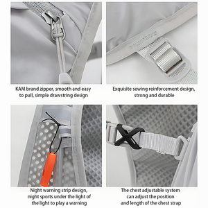 Mochila ligera Mochila para correr para hombres y mujeres 6L Mochila transpirable para bicicleta para ciclismo Senderismo Deportes al aire libre y viajes - Product Image 6