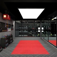 Voiture beauté voiture show room lumière de travail tissu led boîte à lumière grande lightbox pour voitures garage led éclairage