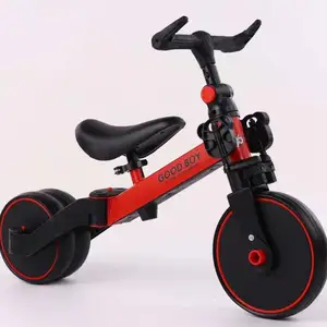 Triciclo multifuncional para bebé, coche de equilibrio de alta calidad, ejercicio, función de aprendizaje para caminar, venta al por mayor de China