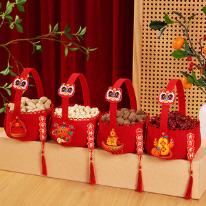 Adornos de tela Magpie para cestas de mano, nuevas decoraciones para el hogar, para ceremonias de inauguración, muebles para sala de estar, regalo de mudanza - Product Image 1