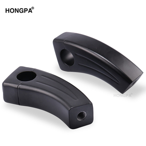 Guidon de moto universel de 5-7 pouces pour <span class=keywords><strong>Harley</strong></span> <span class=keywords><strong>Davidson</strong></span> Cruisers Choppers - Product Image 3